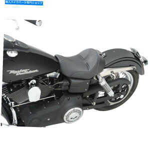 Seats Th}h~l[^[hCo[\V[gtobNXgXbg2006-17n[[_Cif Saddlemen Dominator Driver Solo Seat w/ Backrest Slot 2006-17 Harley Dyna Models