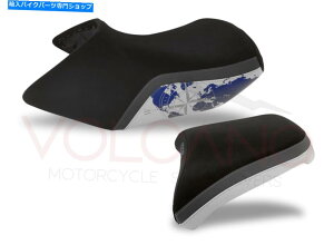 Seats BMW R 1200 GS 2005-2012火山シートカバーブルーB071C/B/1080アンチスリップ Bmw R 1200 Gs 2005-2012 Volcano Seat cover Blue B071C/B/1080 Anti Slip