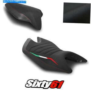 Seats Apryia Tuono Rs 660V[gJo[2021 2022 Black Red Luimoto Tec-Grip Suede Aprilia Tuono RS 660 Seat Covers 2021 2022 Black Red Luimoto Tec-Grip Suede