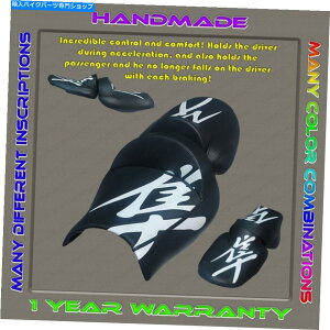 Seats JX^V[gJo[XYLGSX1300R Hayabusa 1999-2007i1GenjBlack+Whitei2pilj Custom Seat COVER Suzuki GSX1300R Hayabusa 1999-2007 (1Gen) Black+White (2pil)