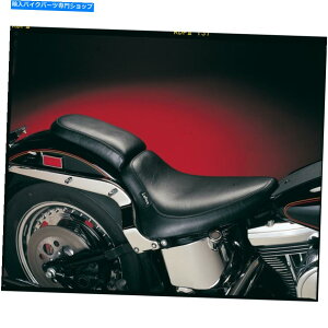 Seats le pera ln-850���炩�ȍ��̃V���G�b�g�X�^�C���\���h���C�o�[�V�[�g84-99�\�t�g�C�� Le Pera LN-850 Smooth Black Silhouette Style Solo Driver Seat 84-99 Softail�y���s�A���i�z