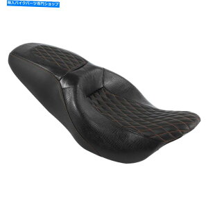 Seats n[[c[O[hXg[gOChCVOJX^ɓKhCo[̏ȃJX^09-21 Driver Passenger Seat Fit For Harley Touring Road Street Glide CVO Custom 09-21