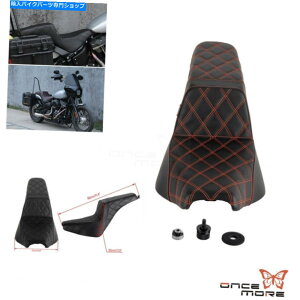 Seats n[[\tgACXFLSL 107 2018-20222̃C_[̏ȃTh Two-Up Rider Passenger Seat Saddle For Harley Softail Slim FLSL 107 2018-2022