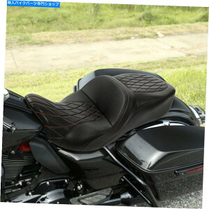Seats n[[c[OGNgOCh2009-2022ɂ҂̃hCo[q̃sIV[g Driver Passenger Pillion Seat Fit For Harley Touring Electra Glide 2009-2022