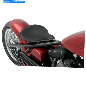 Seats �h���b�O�X�y�V�����e�B��K�͂ȃ��[�v���t�@�C���u���b�N���U�[�\���V�[�g�n�[���[�J�X�^���{�o�[ Drag Specialties Large Low Profile Black Leather Solo Seat Harley Custom Bobber�y���s�A���i�z