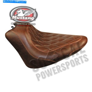 Seats ���C�h�g���b�p�[�u���E���V�[�g�t�����g��13�C���`�_�C�������hFLSS�\�t�g�A�C���X����S 2016-2017 Wide Tripper Brown Seat Front Width-13in Diamond FLSS Softail Slim S 2016-2017�y���s�A���i�z