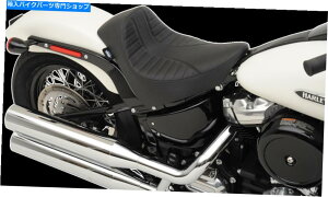 Seats \V[g̃hbOXyVeB[YXR[sIubNEZ 2018-2021 HarleySoftail FXBB Drag Specialties Scorpion Black EZ On Solo Seat 2018-2021 Harley Softail FXBB