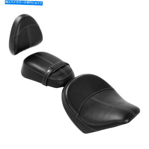 Seats CfBAXJEgɃtBbg2̃hCo[C_[̏ +obNXg2016N Two Up Driver Rider Passenger Seat + Backrest Fit For Indian Scout Sixty 2016-up