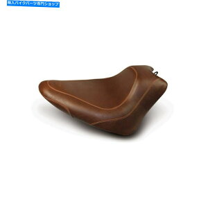 Seats �}�X�^���O76764�u���E���r���e�[�W���C�h�g���b�p�[�\���t�����g�V�[�g�n�[���[11-13 FXS 12-17 Mustang 76764 Brown Vintage Wide Tripper Solo Front Seat Harley 11-13 FXS 12-17�y���s�A���i�z