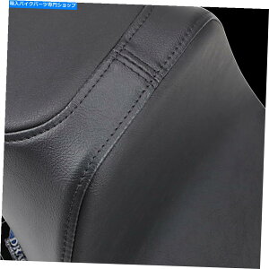 Seats DSubNrj[X[Xvf^[III 2n[[_rbh\XR750 1972-1978p̃V[g DS Black Vinyl Smooth Predator III 2 Up Seat for Harley-Davidson XR750 1972-1978