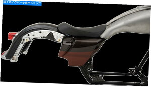 Seats ネス翼のガソリンタンク0801-1067のソロシートにドラッグスペシャリティEZ Drag Specialties Ez On Solo Seat For Ness Winged Gas Tank 0801-1067