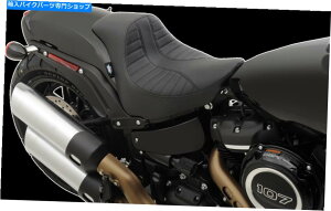 Seats hbOXyVeB[YubNeLX^Crj[EZ}Eg\V[g2018-2021n[[FXFB Drag Specialties Black Textile Vinyl EZ Mount Solo Seat 2018-2021 Harley FXFB