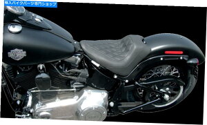 Seats �}�X�^���O���C�h�g���b�p�[�\���_�C�������h�V�[�g�u���b�N�n�[���[FXS FLS 12-17 MUSTANG Wide Tripper Solo Diamond Seat BLACK HARLEY FXS FLS 12-17�y���s�A���i�z