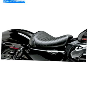 Seats yubNv[cxA{[\V[g10-14n[[X|[cX^[1200x/v Le Pera Black Pleated Bare Bones Solo Seat 10-14 Harley Sportster 1200X/V