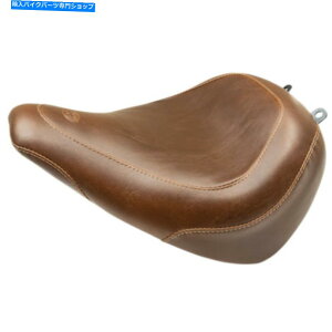 Seats �}�X�^���O�u���E�����C�h�g���b�p�[�\���t�����g�h���C�o�[�V�[�g�n�[���[M8 18+�\�t�g�A�E�g�u���C�N�A�E�g Mustang Brown Wide Tripper Solo Front Driver Seat Harley M8 18+ Softail Breakout�y���s�A���i