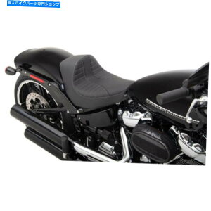 Seats �h���b�O�X�y�V�����YEZ�}�E���g�V���o�[�X�R�[�s�I���\���V�[�g�n�[���[18+�\�t�g�C���u���C�N�A�E�g Drag Specialties EZ Mount Silver Scorpion Solo Seat Harley 18+ Softail Breakout�y���s�A���i�z