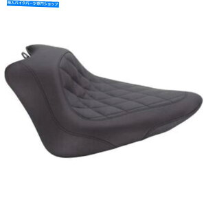 Seats �}�X�^���O���C�h�g���b�p�[�_�C�������h�X�e�b�`�\���V�[�g-76762 Mustang Wide Tripper Diamond Stitch Solo Seat - 76762