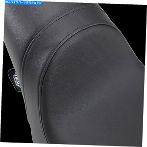 Seats DSubNU[rj[n[[_rbh\iCggC1999̊炩ȃvf^[V[g DS Black Leather Vinyl Smooth Predator Seat for Harley-Davidson Night Train 1999