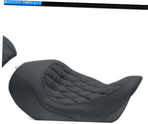 Seats �}�X�^���O76710�n�[���[�_�r�b�h�\���_�C�i2006-2017���C�h�g���b�p�[�O���\���V�[�g Mustang 76710 Harley-Davidson Dyna 2006-2017 Wide Tripper Forward Solo Seat�y���s�A���i�z