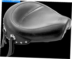 Seats }X^OBe[WX^bYtI[goC\V[g1996-2003n[[X|[cX^[[hX^[ Mustang Vintage Studded Motorcycle Solo Seat 1996-2003 Harley Sportster Roadster