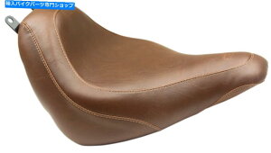 Seats �g���b�p�[�X���[�Y���C�h�u���E���\���V�[�g�}�X�^���O83002 for 18-21 HD fldeflhc Tripper Smooth Wide Brown Solo Seat Mustang 83002 For 18-21 HD FLDE FLHC�y���s�A���i�z