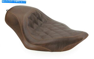 Seats �}�X�^���O���C�h�g���b�p�[�\���V�[�g�_�C�������h�X�e�b�` Mustang Wide Tripper Solo Seat Diamond Stitch�y���s�A���i�z
