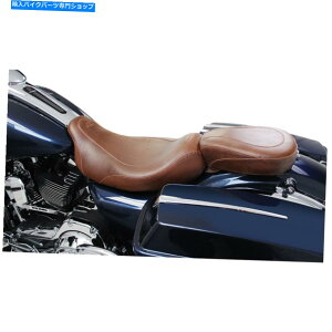 Seats �}�X�^���O�I�[�g�o�C���i���C�h�g���b�p�[�\���V�[�g-Brown76720 MUSTANG MOTORCYCLE PRODUCTS Wide Tripper Solo Seat - Brown 76720�y���s�A���i�z