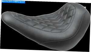 Seats �}�X�^���O���C�h�g���b�p�[�\���V�[�g�u���b�N�_�C�������h�t�����g - �o�b�N���X�g�Ȃ���83044 Mustang Wide Tripper Solo Seat Black Diamond Front - without Backrest #83044�y���s�A���i�z
