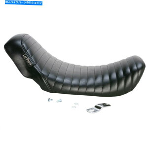 Seats le pera bare Bonesv[cXeb`\V[g2006-17n[[_Cifxd fxdwg Le Pera Bare Bones Pleated Stitch Solo Seat 2006-17 Harley Dyna FXD FXDWG