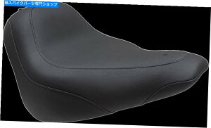 Seats マスタング75162ワイドトリッパーフロントシート付きバックレストハーレーソフトアイルストリートボブ Mustang 75162 Wide Tripper Front Seat w/o Backrest Harley Softail Street Bob