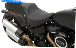 Seats EZ}EgX[Yrj[\V[g - ubNDRSB 18-20n[[FXFB0802-1126 EZ Mount Smooth Vinyl Solo Seat - Black DrS. 0802-1126 For 18-20 Harley FXFB