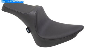 Seats vf^[X[Yrj[2AbvV[g-84-99n[[FLST FXST̃ubN0802-1365 Predator Smooth Vinyl 2-Up Seat - Black 0802-1365 For 84-99 Harley FLST FXST