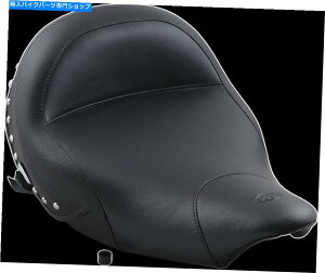 Seats 2014-2019�C���h�̎񒷂̂��߂̃��X�^���O�\���c�[�����O�V�[�g���C�h�X�^�b�Y75362 2014-2019 for Indian Chieftain MUSTANG Solo Touring Seat Wide Studded 75362