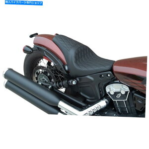 Seats hbOXyVeB0810-2255 3/4[\V[g - _Ch - ubN Drag Specialties 0810-2255 3/4 Low Solo Seat - Diamond - Black