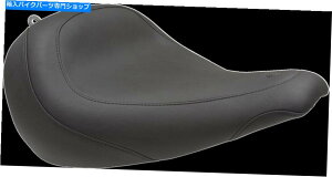 Seats マスタング75834ワイドトリッパーフロントシート付きバックレストハーレーソフトアイルファットボーイ2018-20 Mustang 75834 Wide Tripper Front Seat w/o Backrest Harley Softail FatBoy 2018-20