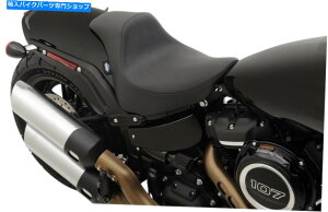 Seats EZ}EgX[XSRU[\V[g-18-20n[[FXFB̃ubN0802-1127 EZ Mount Smooth SR Leather Solo Seat - Black 0802-1127 For 18-20 Harley FXFB