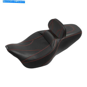 Seats 2AbvhCo[̏ +C_[pbhn[[c[O[hLOɃtBbg09-22 21 2-Up Driver Passenger Seat + Rider Pad Fit For Harley Touring Road King 09-22 21