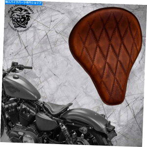 Seats \V[g+^[WLbgX|[cX^[04-20re[WuEV3TCYs Solo Seat+Montage Kit Sportster 04-20 Vintage Brown V3 size S