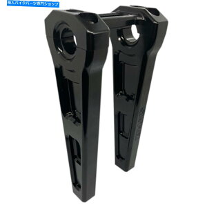 Seats SLYFOX RISERS -STRAIGHT -8 "-BLACKTM -SLY6 SLYFOX Risers - Straight - 8" - Black TM-SLY6