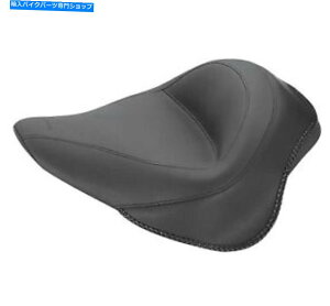Seats X^O76752V[gChubNre[W\V[gn[[\tgAC12-16 FXS 11-13 F Mustang 76752 Seat Wide Black Vintage Solo Seat Harley Softail 12-16 FXS 11-13 F