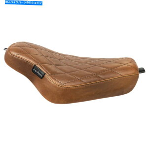 Seats Le Pera Brown Diamond Streaker\V[g2004-06 / 2010-19 HarleySportster XL Le Pera Brown Diamond Streaker Solo Seat 2004-06 / 2010-19 Harley Sportster XL