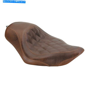 Seats n[[_rbh\X|[cX^[1200 04-19Chgbp[ꂵł钃F̃\V[g For Harley-Davidson Sportster 1200 04-19 Wide Tripper Distressed Brown Solo Seat