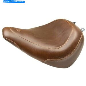 Seats �}�X�^���O83056�n�[���[�u���C�N�A�E�g�̂��߂̒��F�̊��炩�ȃ��C�h�g���b�p�[�\���V�[�g18-20 Mustang 83056 Brown Smooth Wide Tripper Solo Seat for Harley Breakout 18-20�y���s�A���i�z