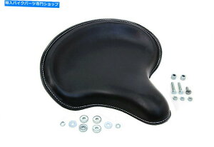 Seats VcCɂn[[frbh\̃ubNU[\V[g Black Leather Solo Seat for Harley Davidson by V-Twin