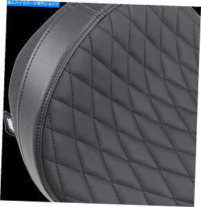 Seats DS�u���b�N���U�[�r�j�[���_�C�������h�X�e�b�`�r�K�X2003-2016�̂��߂̒�\���V�[�g DS Black Leather Vinyl Diamond Stitch Low Solo Seat for Victory Vegas 2003-2016�y���s�A���i�z