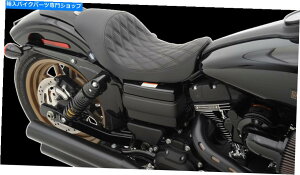 Seats hbOXyVeB3/4\V[g10 1/2 "W_ChXeb`ubN0803-0543 Drag Specialties 3/4 Solo Seats 10 1/2" W Diamond Stitch Black 0803-0543