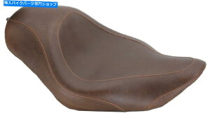 Seats 2010N2017Ñ}X^OChgbp[uE\V[gn[[frbh\XLX|[cX^[ Mustang Wide Tripper Brown Solo Seat For 2010-2017 Harley Davidson XL Sportster