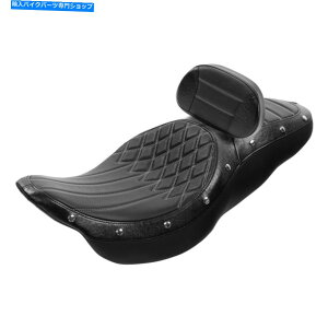 Seats n[[GNg[hOCh2009-2022ɓKhCo[ȃC_[obNXg Driver Passenger Seat Rider Backrest Fit For Harley Electra Road Glide 2009-2022
