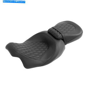 Seats n[[c[OGNgXg[g[hOCh09+ubNɓKhCo[̏ Driver Passenger Seat Fit For Harley Touring Electra Street Road Glide 09+ Black