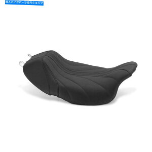 Seats �}�X�^���O���r�A�W���[�j�[�\���V�[�g�u���b�N�X�e�b�`�d��75059 Mustang Revere Journey Solo Seats Black Stitching Gravity 75059�y���s�A���i�z